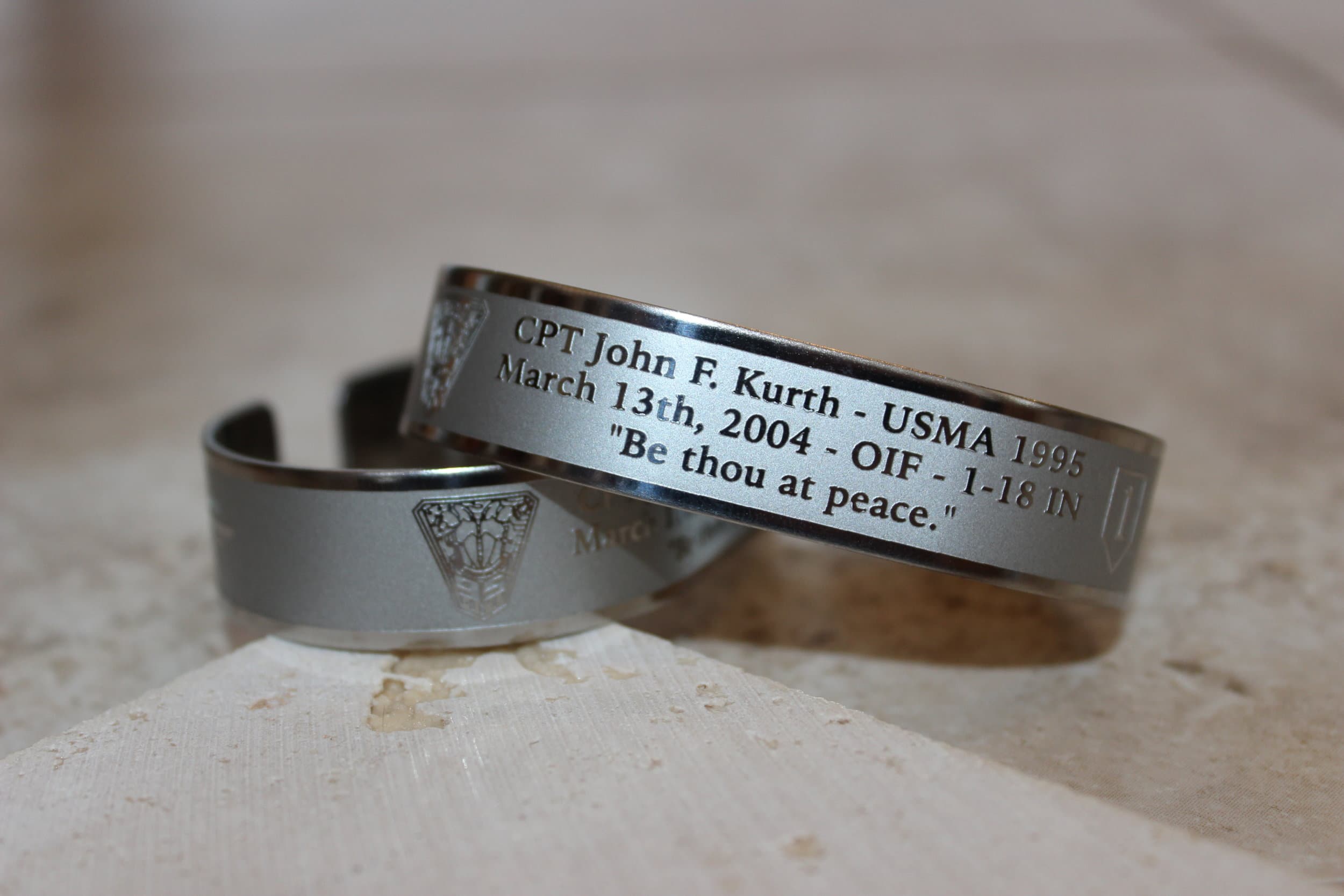 Memorial portrait of CPT John F Kurth (USMA '95)