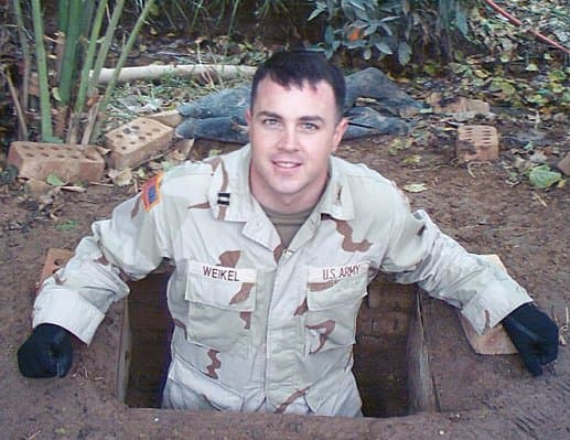 Memorial portrait of CPT Ian P. Weikel (USMA '97)