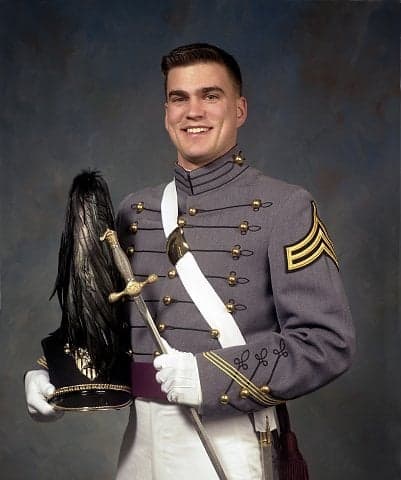 Memorial portrait of CPT Brian S. Freeman (USMA '99)