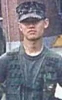 Memorial portrait of Marine Cpl Binh N. Le