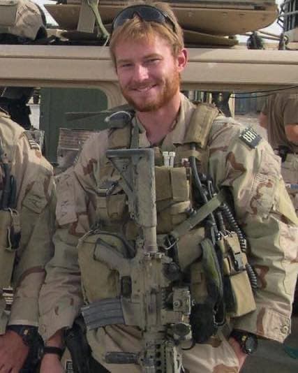 Memorial portrait of CPO John W. Faas