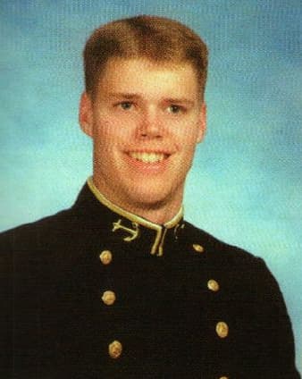 Memorial portrait of LT Bret T. Miller (USNA '01)