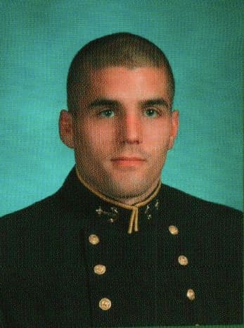 Memorial image honoring 1stLt. Travis Manion (USNA '04)