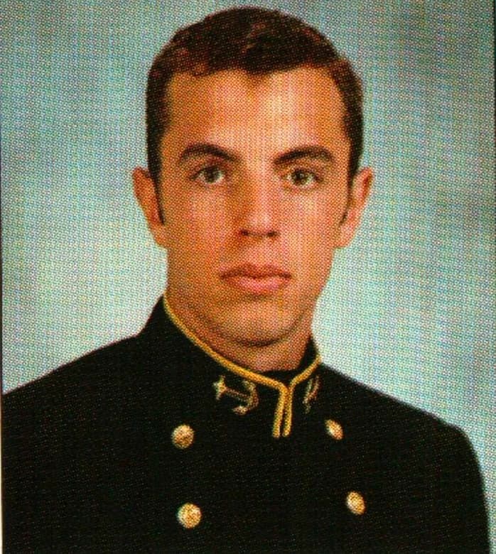 Memorial portrait of Capt. Stanford "Ford" H. Shaw III (USNA '06)