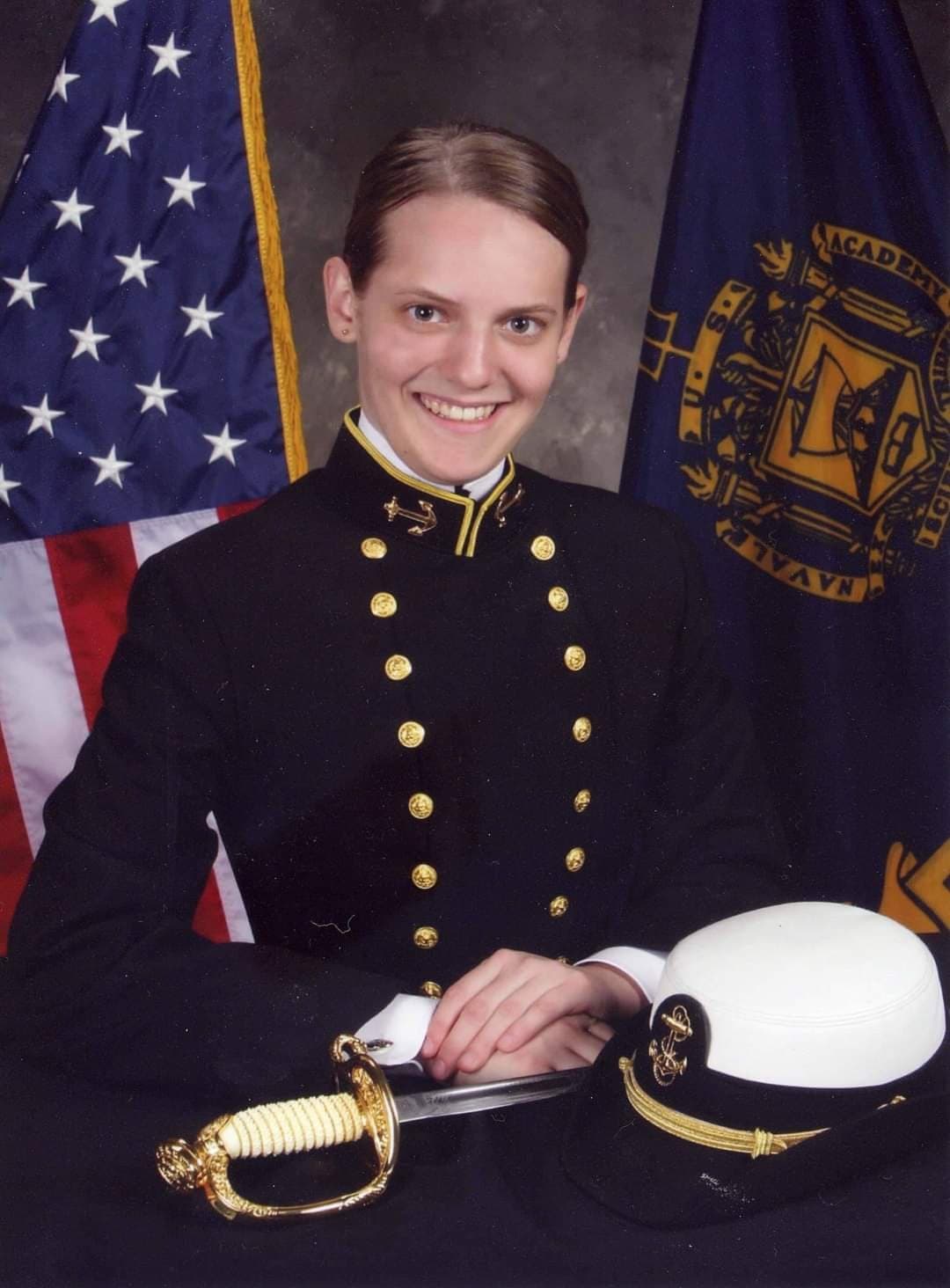 Memorial portrait of MIDN 4/C Kristen M. Dickmann (USNA '11)