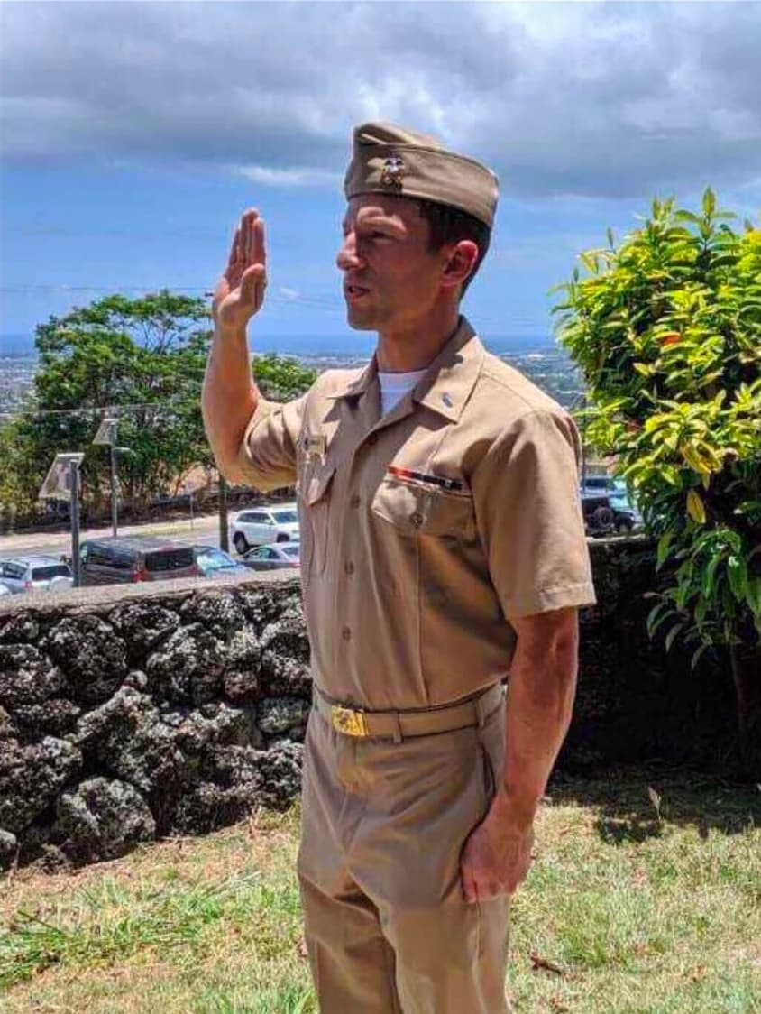 Memorial portrait of LT Josh L. Drablos (USNA '15)