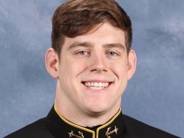 Memorial portrait of MIDN 1/C David R. Forney (USNA '20)
