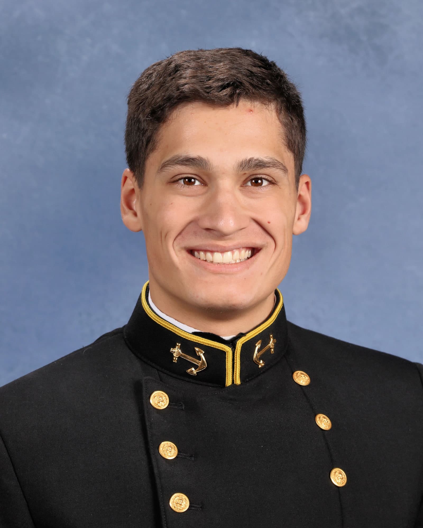 Memorial portrait of MIDN 1/C John M. Johnson (USNA '21)