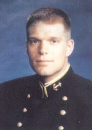 Memorial portrait of LCDR Erik S. Kristensen (USNA '95)